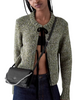 Kate Spade New York Ivy Shiny Quilted Crossbody Bag Black