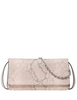 Kate Spade New York Ivy Snake Embossed Crossbody Bag Pink