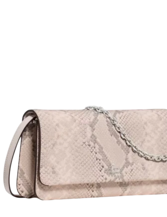 Kate Spade New York Ivy Snake Embossed Crossbody Bag Pink