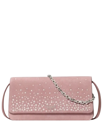 Kate Spade New York Ivy Studded Suede Crossbody Bag