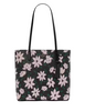 Kate Spade New York Jana Winter Blooms Medium Tote Black