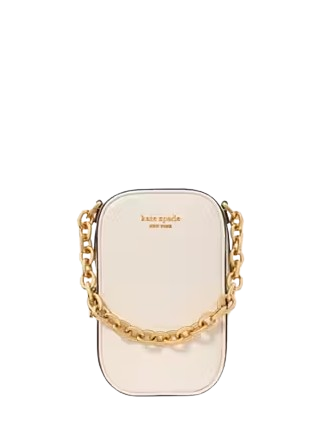 Kate Spade New York Jolie Chain Phone Crossbody Parchment