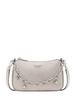 Kate Spade New York Jolie Metallic Small Convertible Crossbody Silver 
