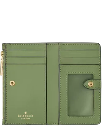 Kate Spade New York Julia Small Bifold Wallet Cedar Stand