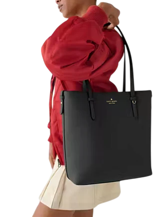 Kate Spade New York Juliette Leather Medium Tote Black