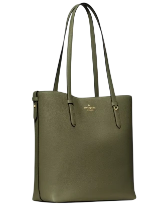 Kate Spade New York Juliette Leather Medium Tote Enchanted Green