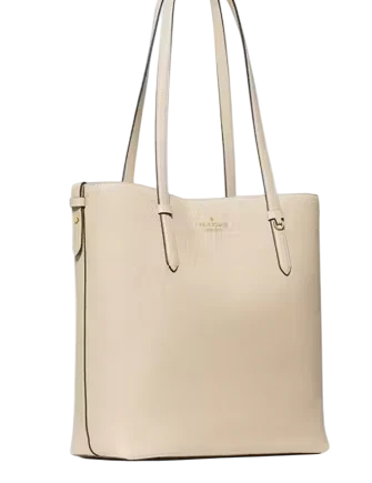 Kate Spade New York Juliette Leather Medium Tote Light Sand
