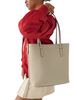 Kate Spade New York Juliette Leather Medium Tote Light Sand
