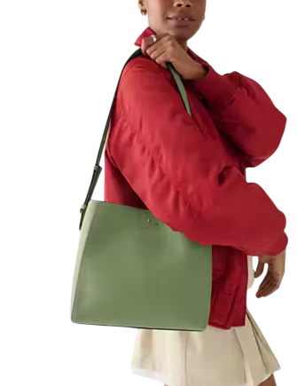 Kate Spade New York Juliette Medium Bucket Bag Cedar Stand
