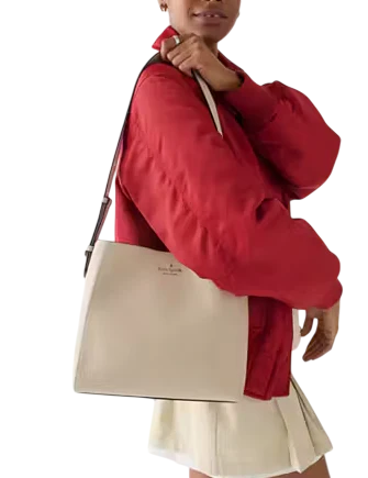 Kate Spade New York Juliette Medium Bucket Bag Light Sand