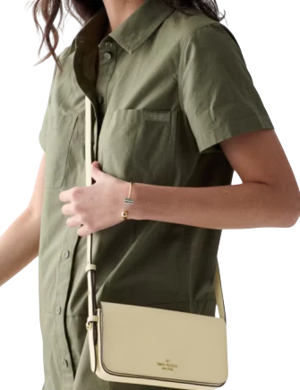 Kate Spade New York Juliette Mini Crossbody Bag Lemon Fondant