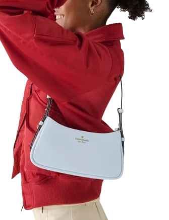 Kate Spade New York Juliette Small Shoulder Bag Pale Hydrangea