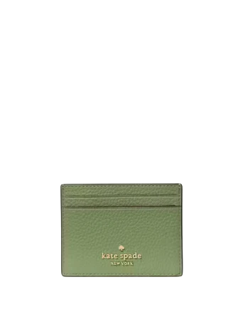 Kate Spade New York Juliette Small Slim Card Holder Cedar Stand