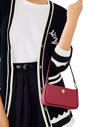 Kate Spade New York Kayla Convertible Wristlet Perfect Cherry