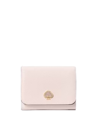Kate Spade New York Kayla Embellished Spade Small L-Zip