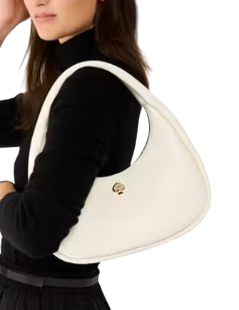 Kate Spade New York Kayla Large Crescent Shoulder Bag Meringue