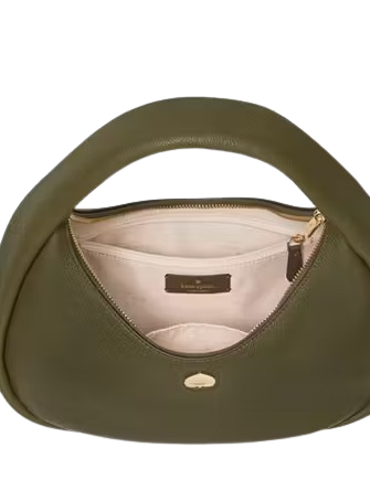Kate Spade New York Kayla Large Crescent Shoulder Bag Seaweed