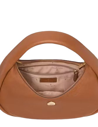 Kate Spade New York Kayla Large Crescent Shoulder Bag Warm Gingerbread