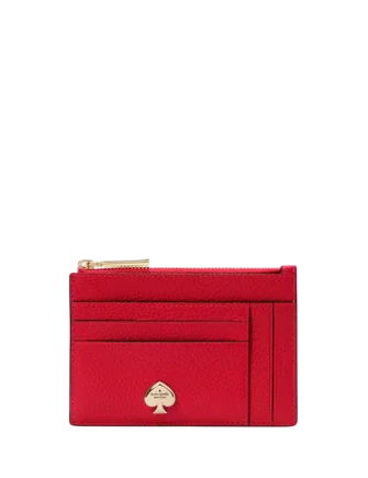 Kate Spade New York Kayla Large Slim Cardholder Perfect Cherry 