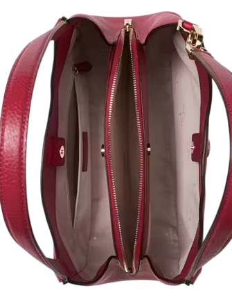 Kate Spade New York Kayla Large Triple Compartment Shoulder Bag Perfect Cherry 
