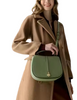 Kate Spade New York Kayla Pebbled Leather Saddle Bag Cedar Stand