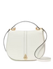 Kate Spade New York Kayla Pebbled Leather Saddle Bag Meringue