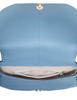 Kate Spade New York Kayla Pebbled Leather Saddle Bag Montauk Blue