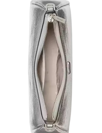 Kate Spade New York Kayla Small Convertible Shoulder Bag Silver