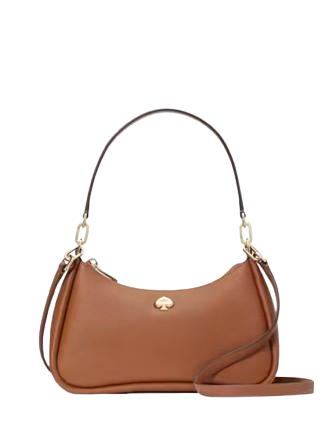 Kate Spade New York Kayla Small Convertible Shoulder Bag Warm Gingerbread