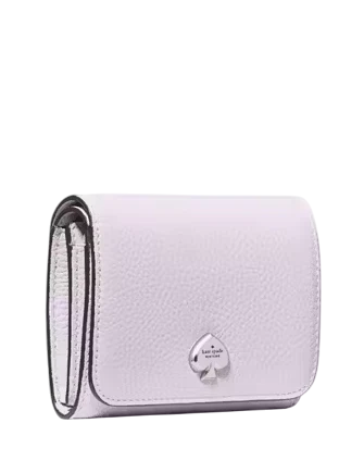 Kate Spade New York Kayla Small L-zip Wallet Light Frozen Lilac