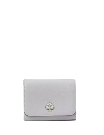 Kate Spade New York Kayla Small L-zip Wallet Mountain Grey