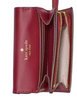 Kate Spade New York Kayla Small L-zip Wallet Perfect Cherry