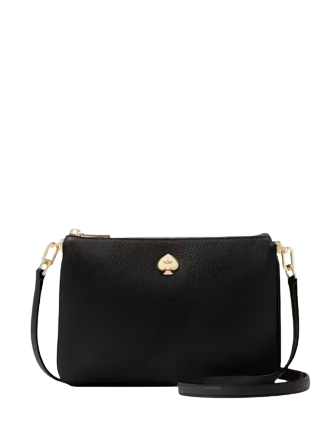 Kate Spade New York Kayla Small Triple Compartment Crossbody Black