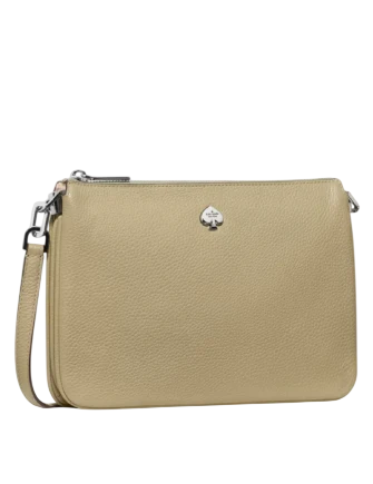 Kate Spade New York Kayla Small Triple Compartment Crossbody Elm