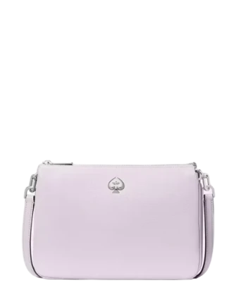 Kate Spade New York Kayla Small Triple Compartment Crossbody Light Frozen Lilac 