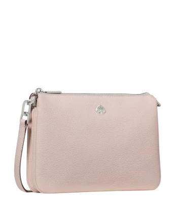 Kate Spade New York Kayla Small Triple Compartment Crossbody Powdered Sugar
