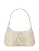 Kate Spade New York Kayla Snake Embossed Shoulder Bag  Natural 