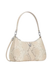 Kate Spade New York Kayla Snake Embossed Shoulder Bag  Natural 
