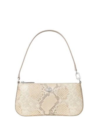 Kate Spade New York Kayla Snake Mini Bag  Natural 