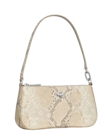 Kate Spade New York Kayla Snake Mini Bag  Natural 
