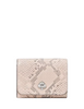 Kate Spade New York Kayla Snake Small L-zip Flap Wallet Pink