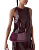 Kate Spade New York Kayla Suede Shoulder Bag Deep Cherry
