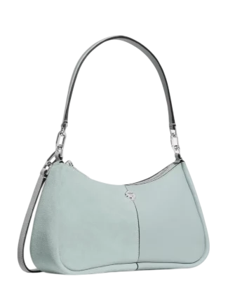 Kate Spade New York Kayla Suede Shoulder Bag Lake Mist