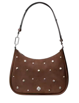 Kate Spade New York Kayla Suede Studs Large Shoulder Bag