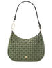 Kate Spade New York Kayla Woven Leather Large Shoulder Bag Cedar Stand