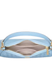 Kate Spade New York Kayla Woven Leather Small Convertible Shoulder Bag Montauk Blue
