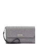 Kate Spade New York Kenzie Boxed Glitter Medium Flap Wristlet Candied Flower