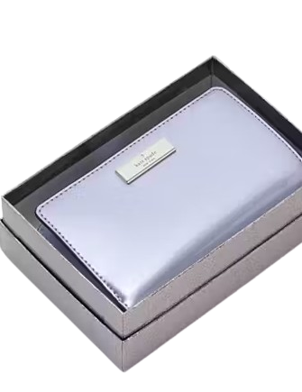 Kate Spade New York Kenzie Boxed Medium Compact Wallet Candied Flower