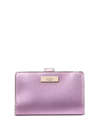 Kate Spade New York Kenzie Boxed Medium Compact Wallet Quartz Pink