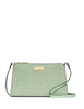 Kate Spade New York Kenzie Glitter Mini Crossbody Seawater